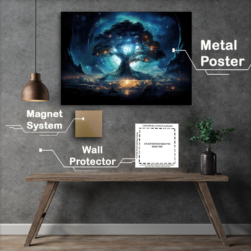 Buy Metal Poster : (Utopian Dreams)