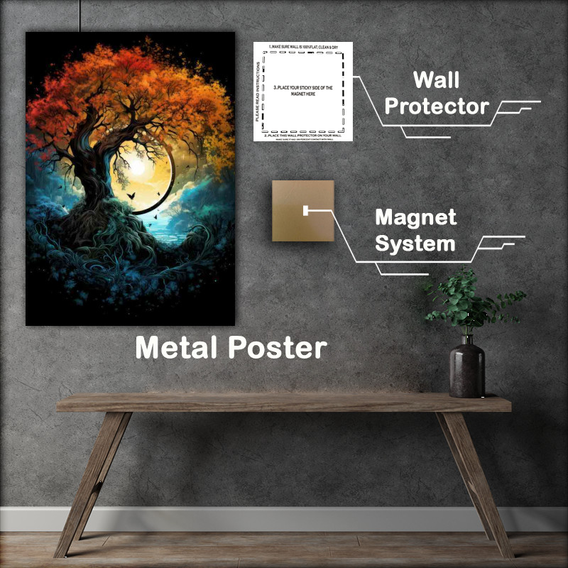 Buy Metal Poster : (Balanced harmony)