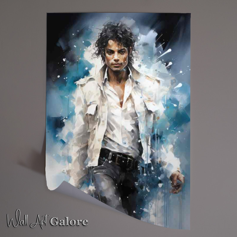 Buy Unframed Poster : (Michael jackson in performance art)