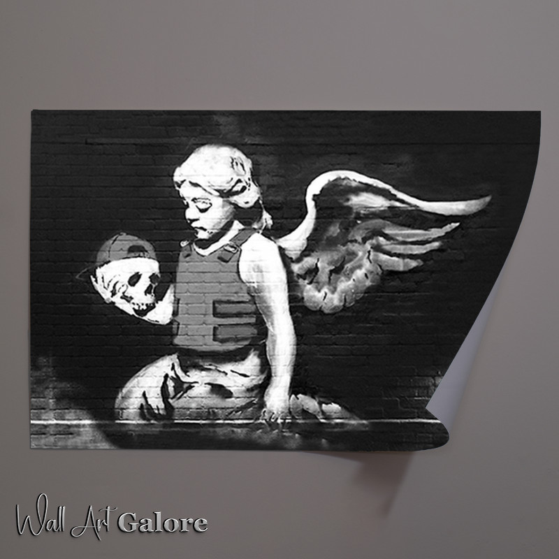 Buy Unframed Poster : (Skull Girl Angel)