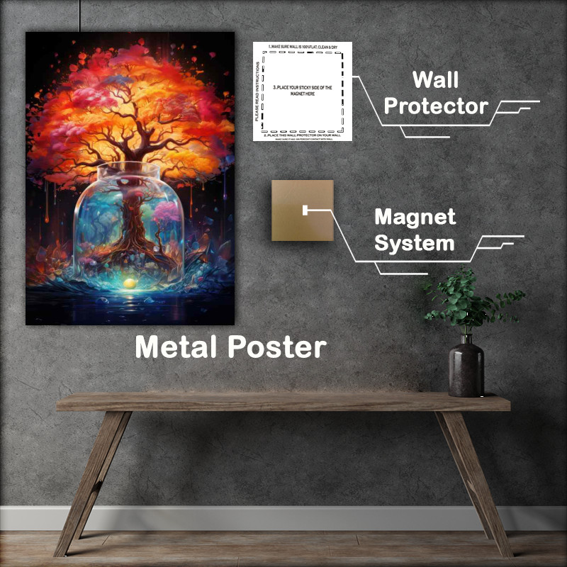 Buy Metal Poster : (Life Force Condensed)