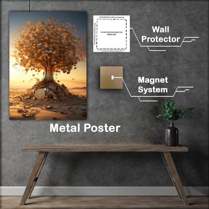 Buy Metal Poster : (Money Grows On Trees)