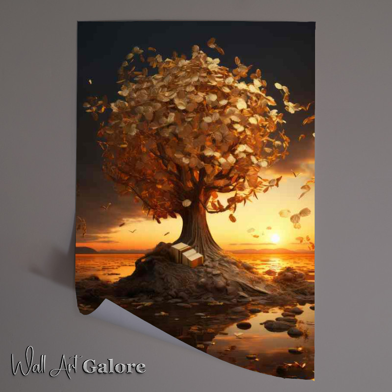 Buy Unframed Poster : (Money makes the World Go Round Tree)
