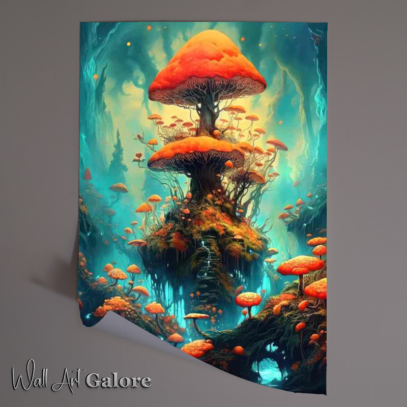 Buy Unframed Poster : (Mystic Mycelium)