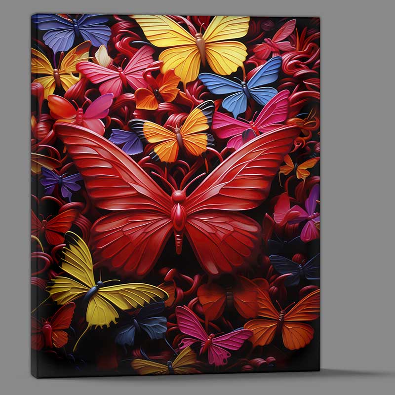 Buy Canvas : (Butterfly From Beyond The Art Realm)