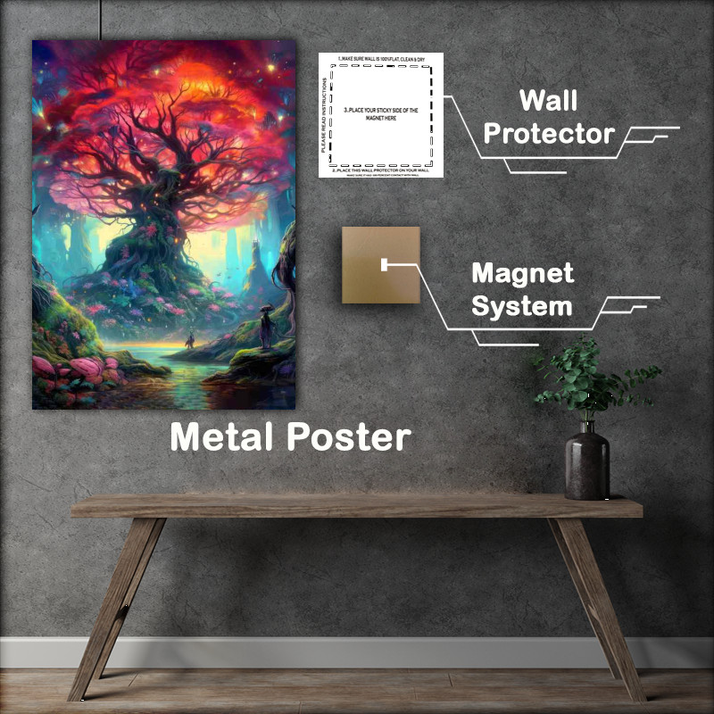 Buy Metal Poster : (Rainbows Refuge)