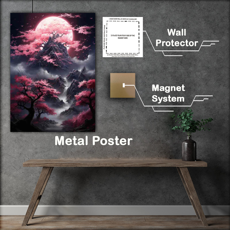 Buy Metal Poster : (Realms of Pink)