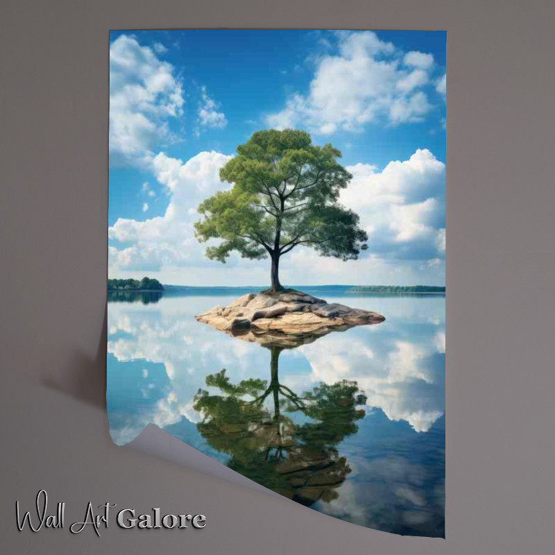 Buy Unframed Poster : (Reflections In Serenity)
