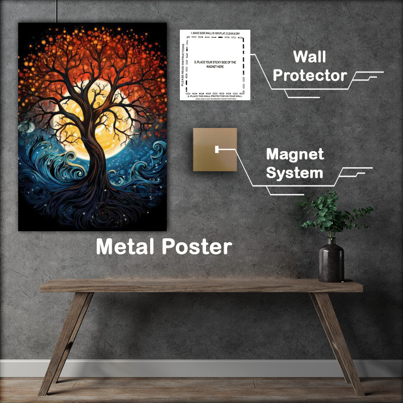 Buy Metal Poster : (Roots Of Harmony)