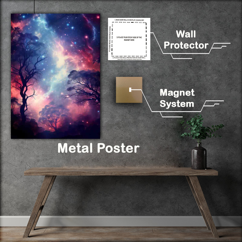 Buy Metal Poster : (Starry night Reverie)