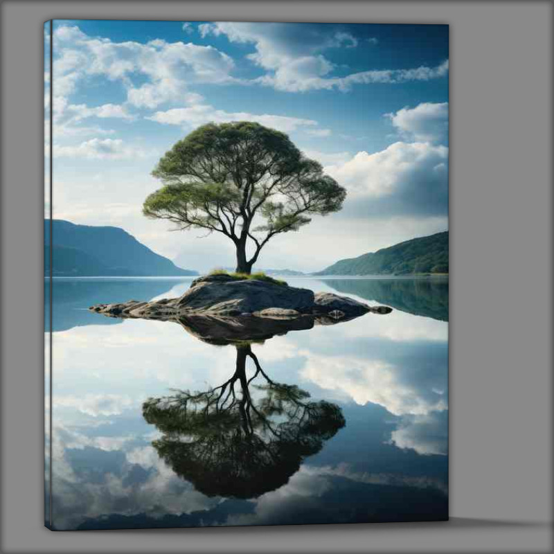 Buy Canvas : (The Reflection of Nature)
