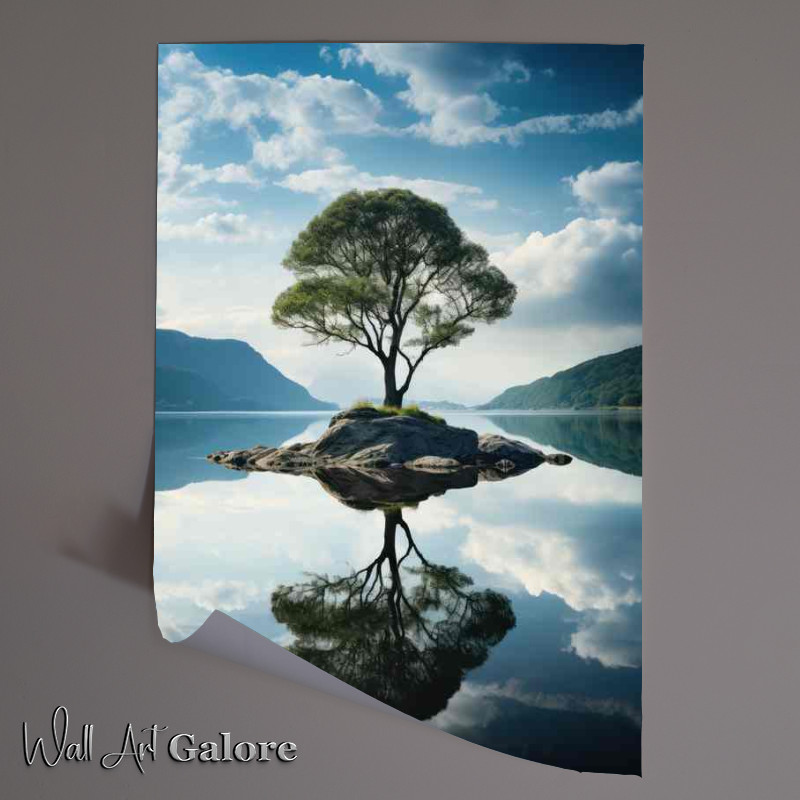 Buy Unframed Poster : (The Reflection of Nature)
