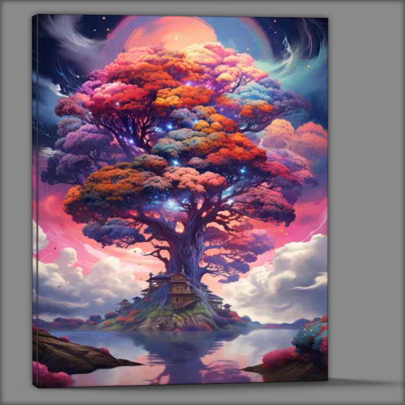 Buy Canvas : (Tree House)