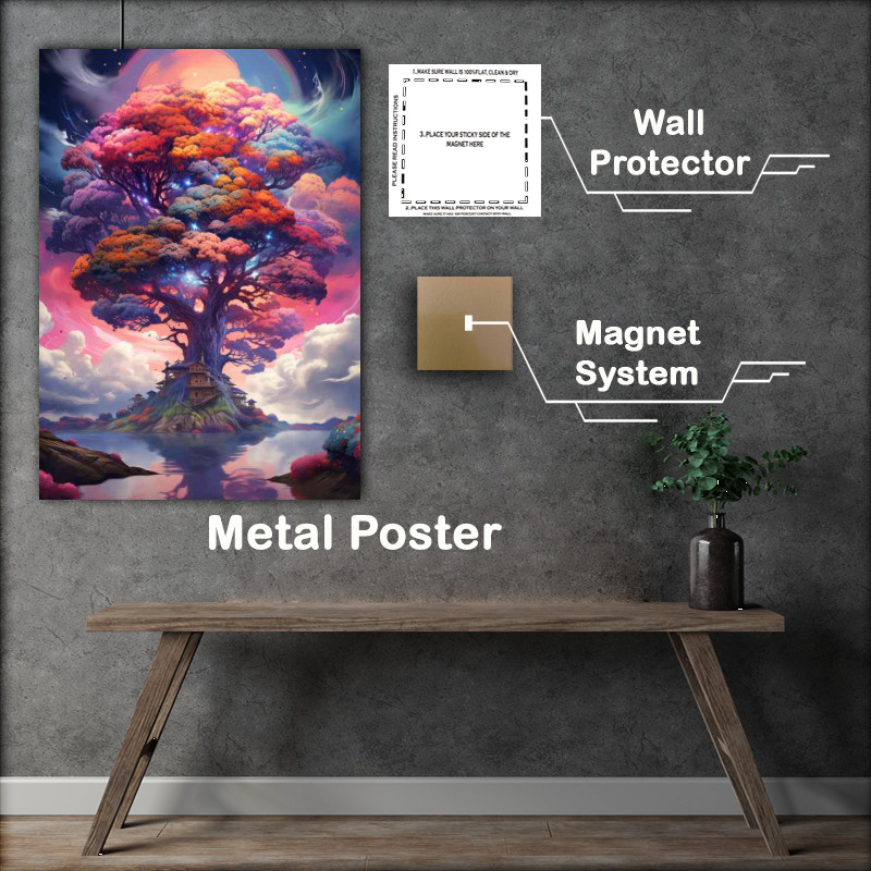 Buy Metal Poster : (Tree House)