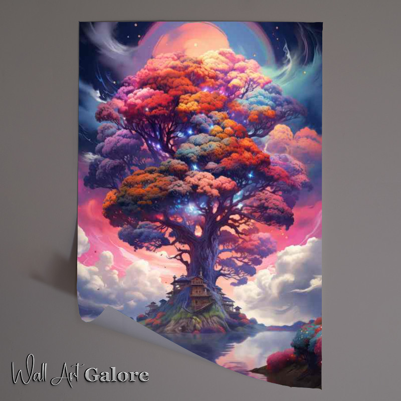 Buy Unframed Poster : (Tree House)