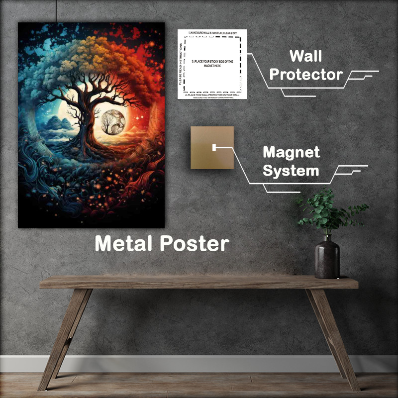 Buy Metal Poster : (Wholeness In Nature)