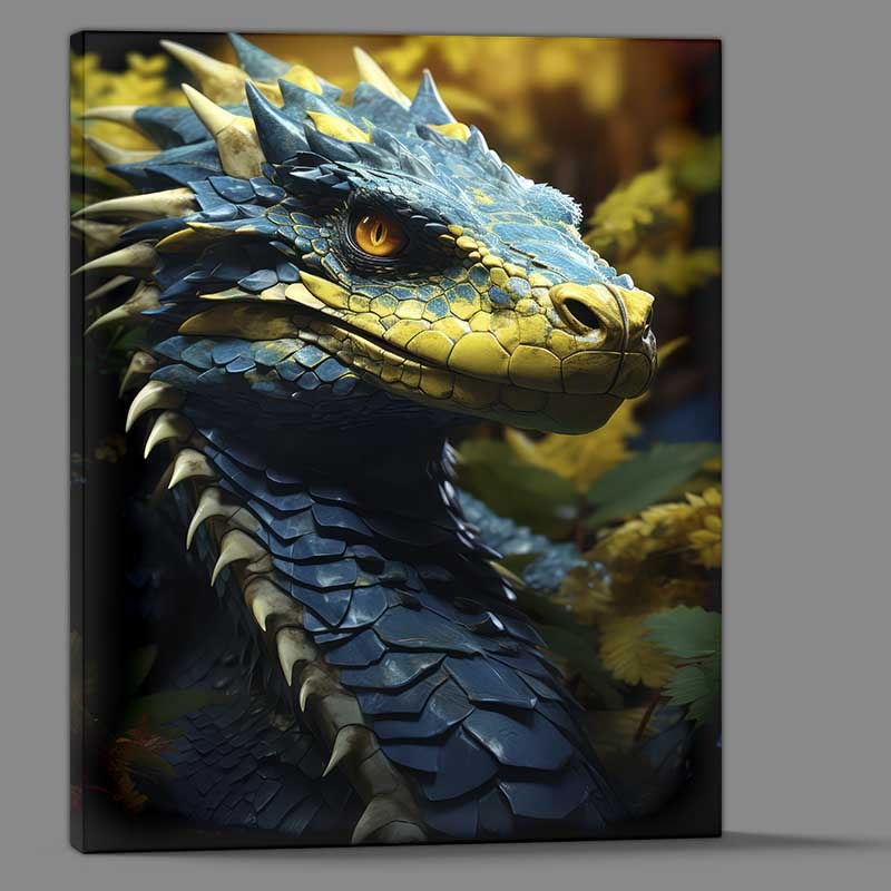 Buy Canvas : (The Art Of A Snake Dragon)