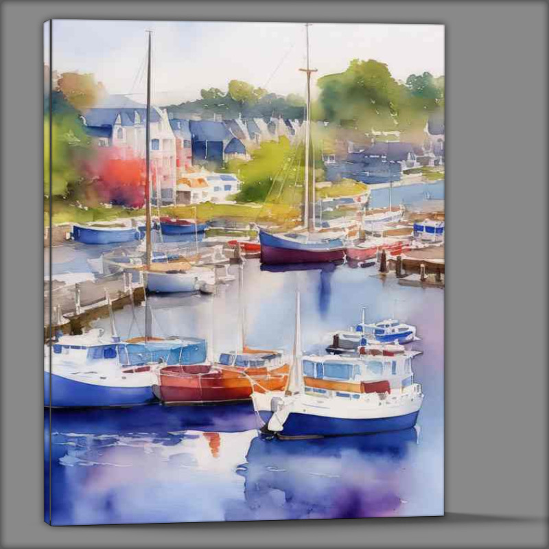 Buy Canvas : (Harbour Splendour)