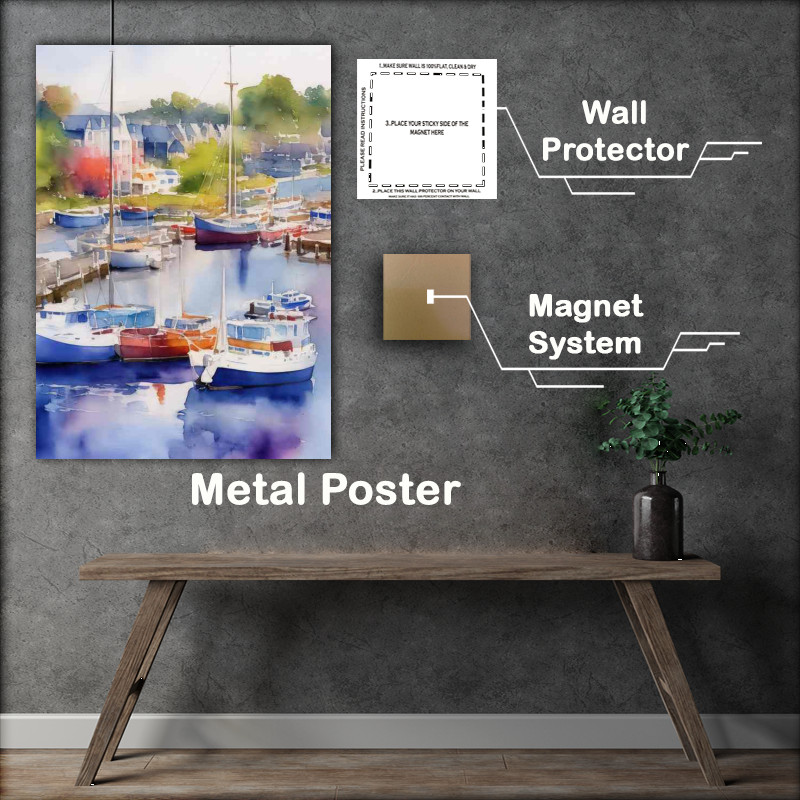 Buy Metal Poster : (Harbour Splendour)