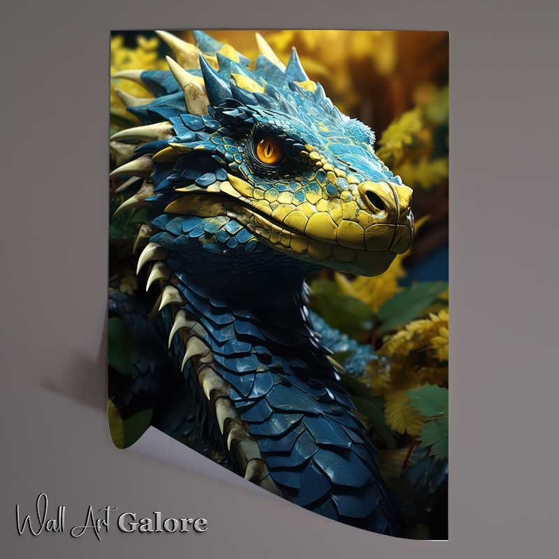 Buy Unframed Poster : (The Art Of A Snake Dragon)