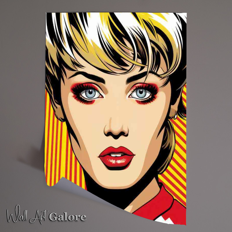 Buy Unframed Poster : (Miley Cyrus pop art)
