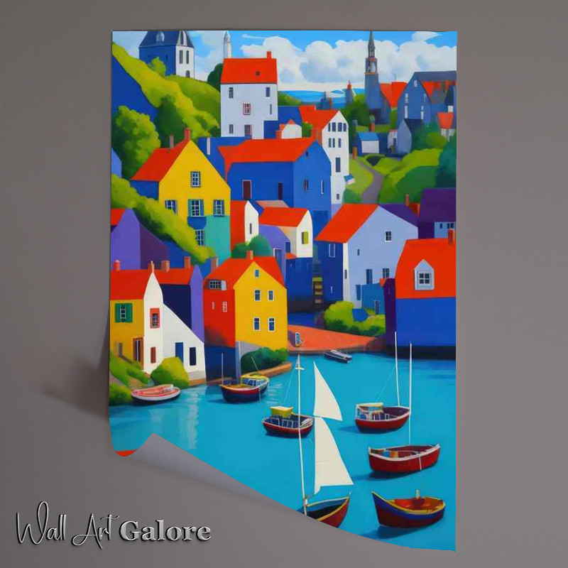 Buy Unframed Poster : (Painted Seaside Paradise)