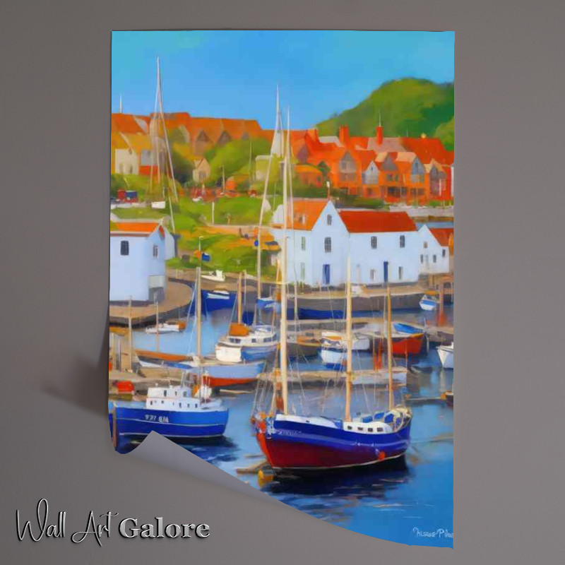 Buy Unframed Poster : (Seaside Harbour Charm)