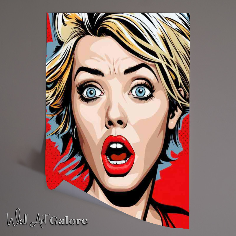 Buy Unframed Poster : (Miley Cyrus pop art colourful)