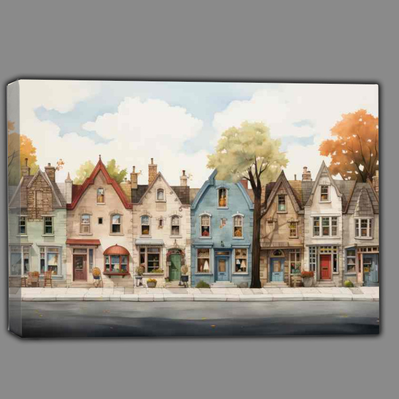 Buy Canvas : (Fairytale Houses)