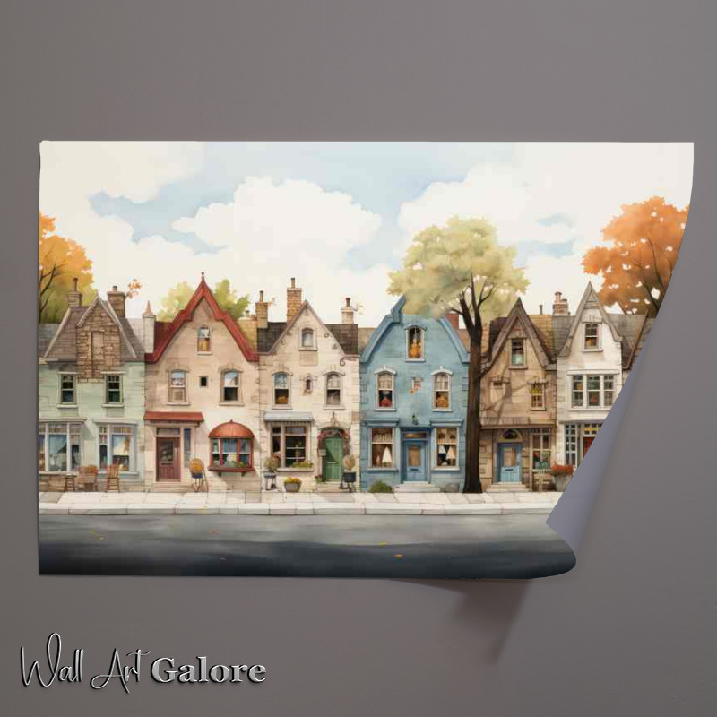 Buy Unframed Poster : (Fairytale Houses)