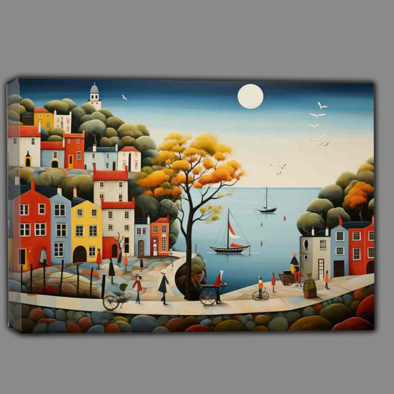 Buy Canvas : (Lakeside Enchantment)