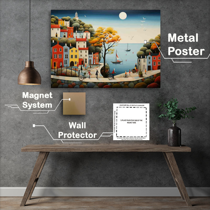 Buy Metal Poster : (Lakeside Enchantment)