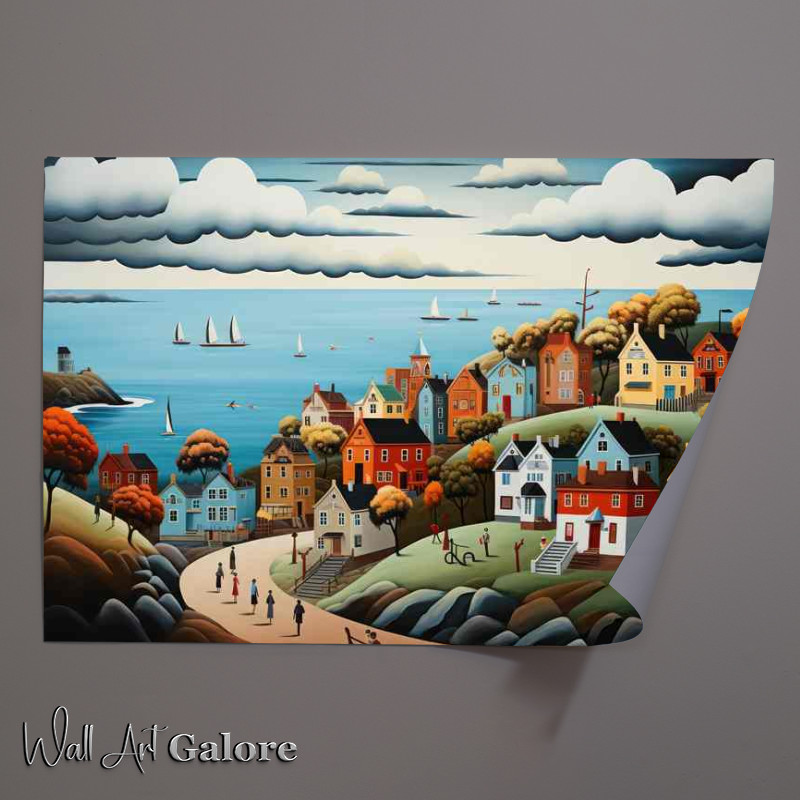 Buy Unframed Poster : (Lakeside Escapes a Fantasy)