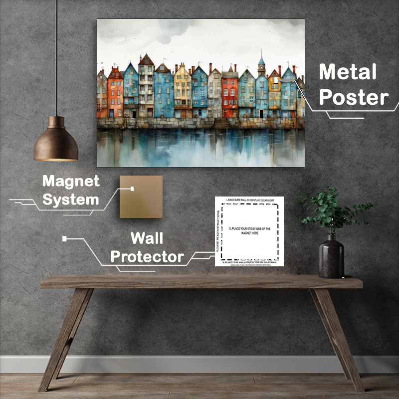 Buy Metal Poster : (The Crooked Town)