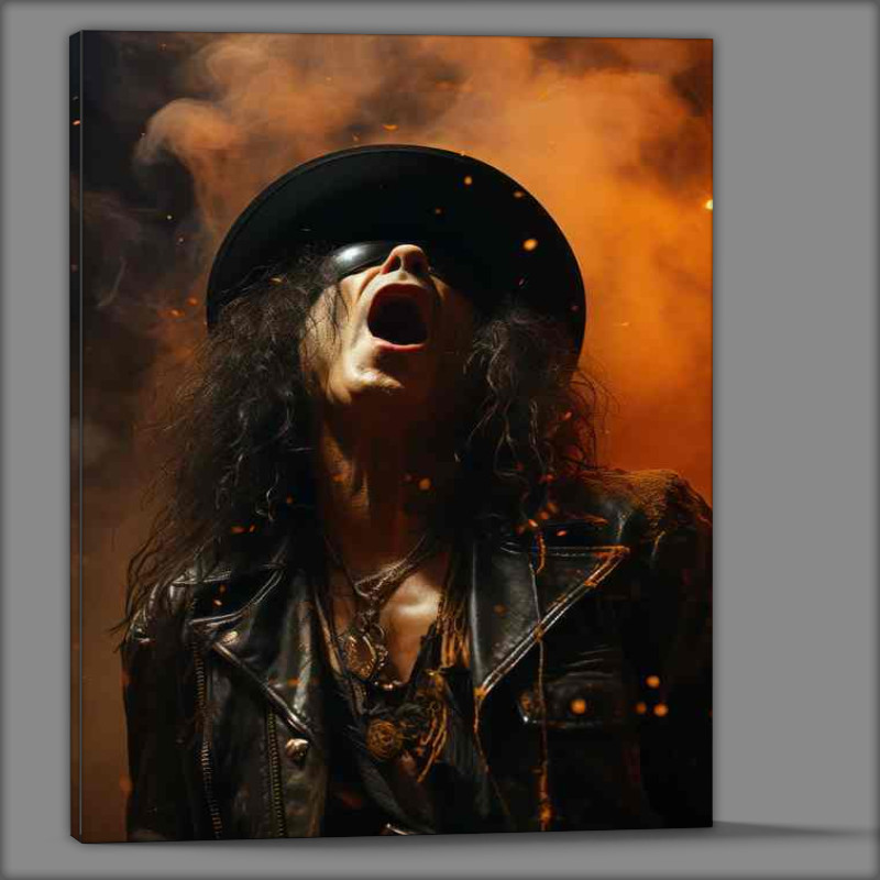 Buy Canvas : (Slash at the top of his voice)