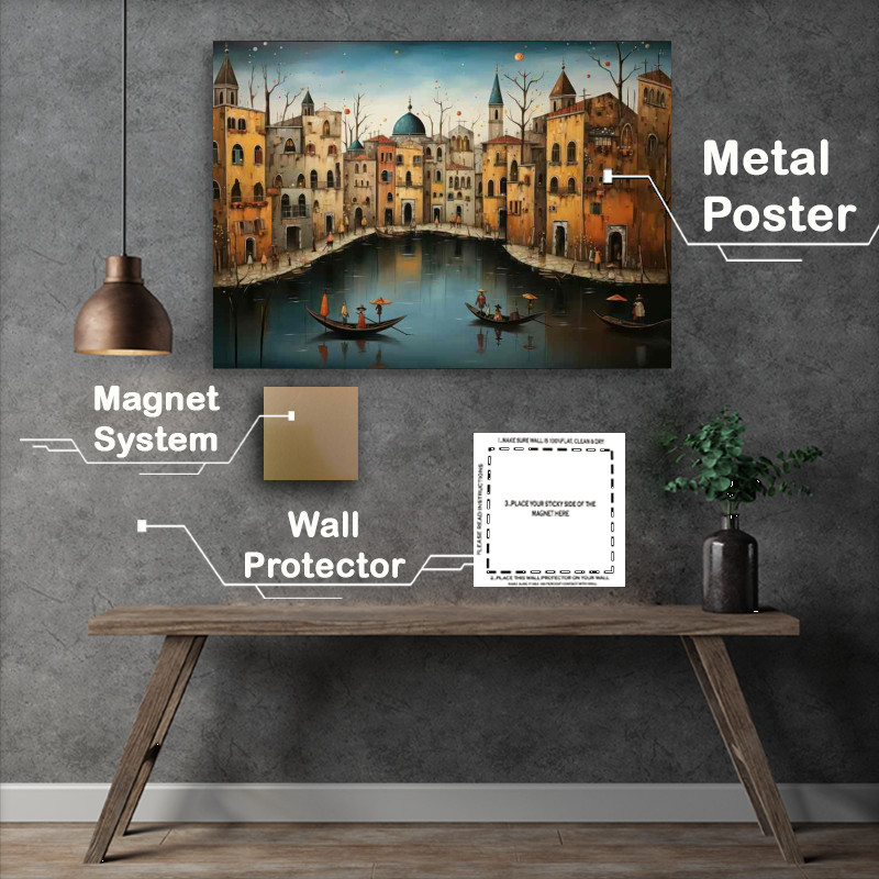 Buy Metal Poster : (Venetian Romantics)