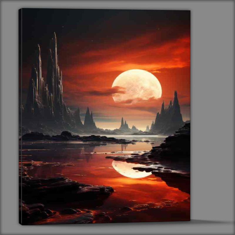 Buy Canvas : (Astrological Elegance Stylish Space Design)