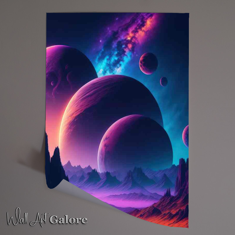 Buy Unframed Poster : (Astronomical Brilliance Spectacular Space)