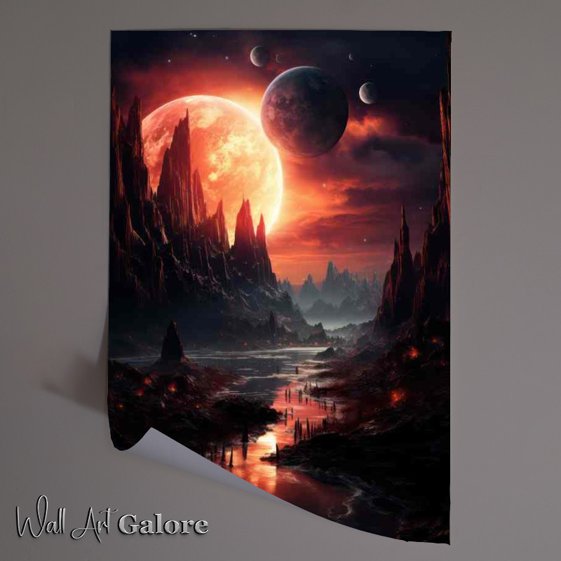 Buy Unframed Poster : (Astronomical Wonders Creative Universe)