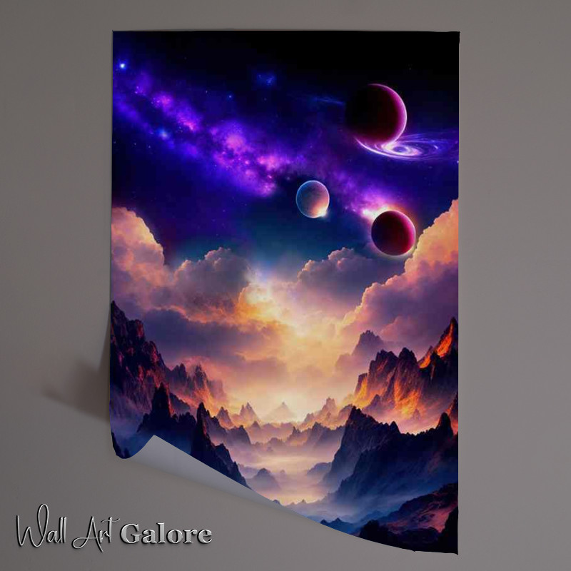 Buy Unframed Poster : (Celestial Symphonies Experience in space)