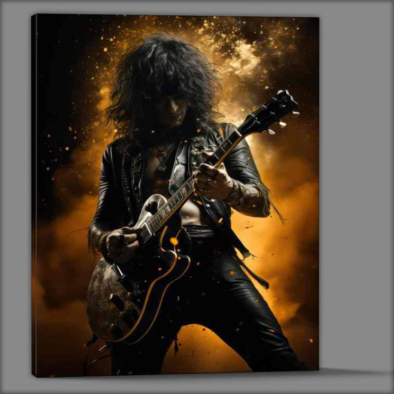 Buy Canvas : (Slash rocking the guitar)