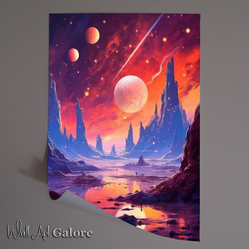 Buy Unframed Poster : (Enigmatic Galaxy Art Mysterious Universe)