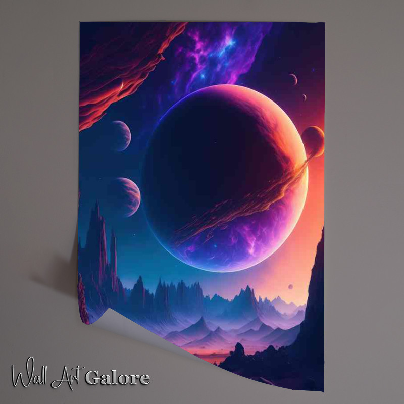 Buy Unframed Poster : (Ethereal Cosmos Otherworldly Space)