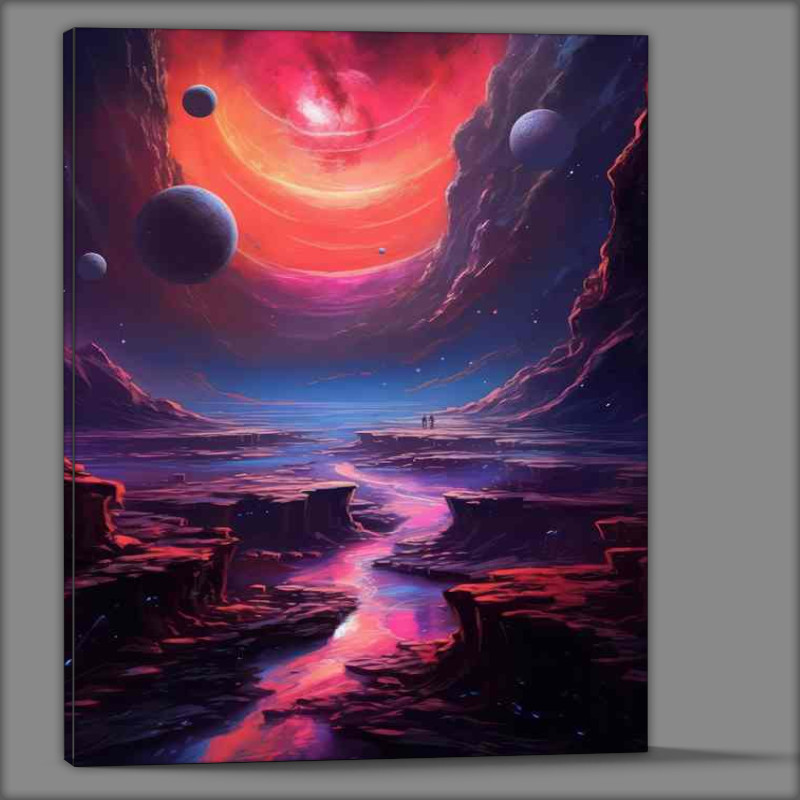 Buy Canvas : (Ethereal Expanse Into The Universe)