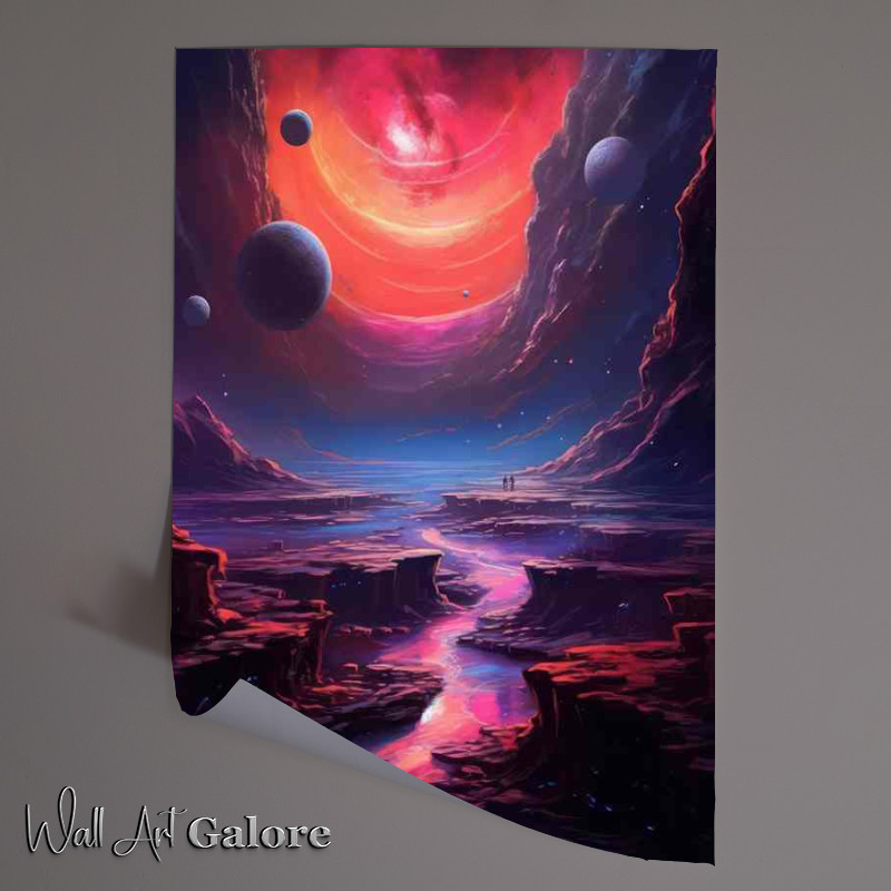Buy Unframed Poster : (Ethereal Expanse Into The Universe)