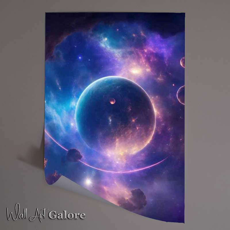 Buy Unframed Poster : (Expansive space scene)