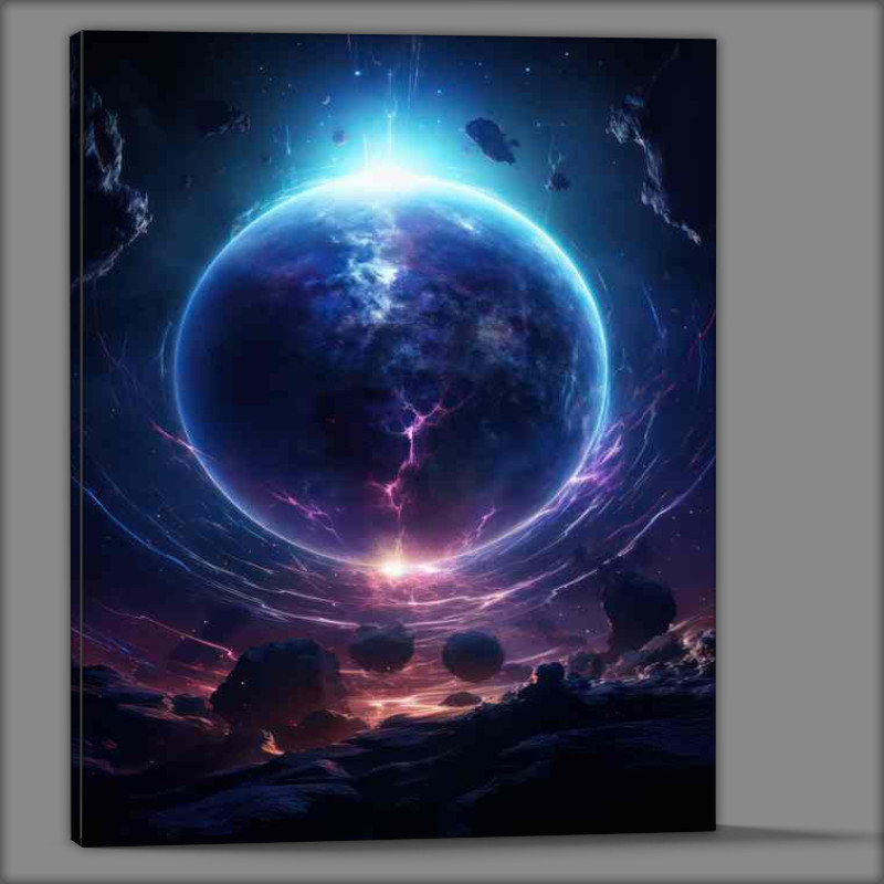 Buy Canvas : (Fantasy Galaxy Imaginative Interstellar Design)