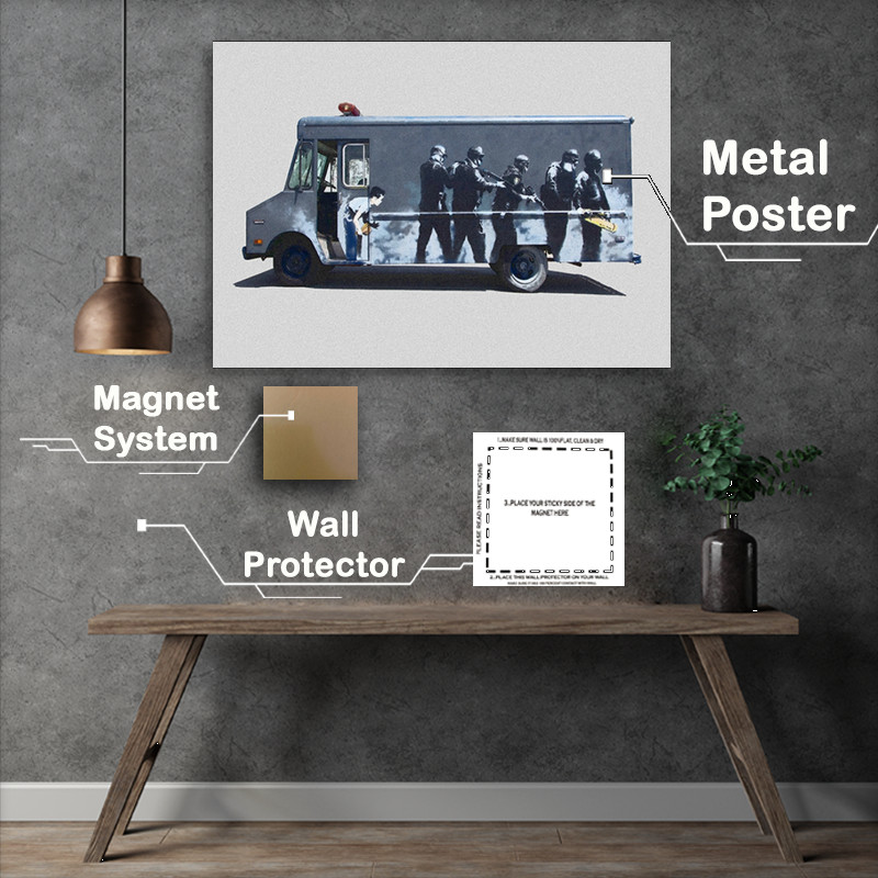 Buy Metal Poster : (Swat Truck)