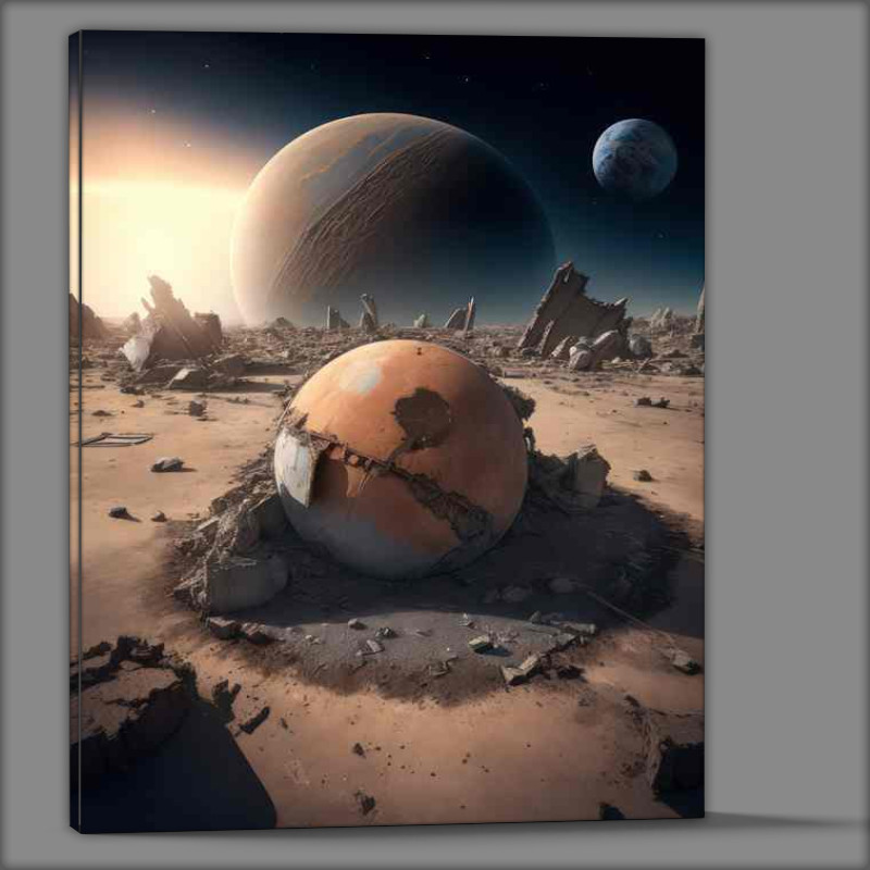 Buy Canvas : (Galactic Wonders Spectacular Space Design)