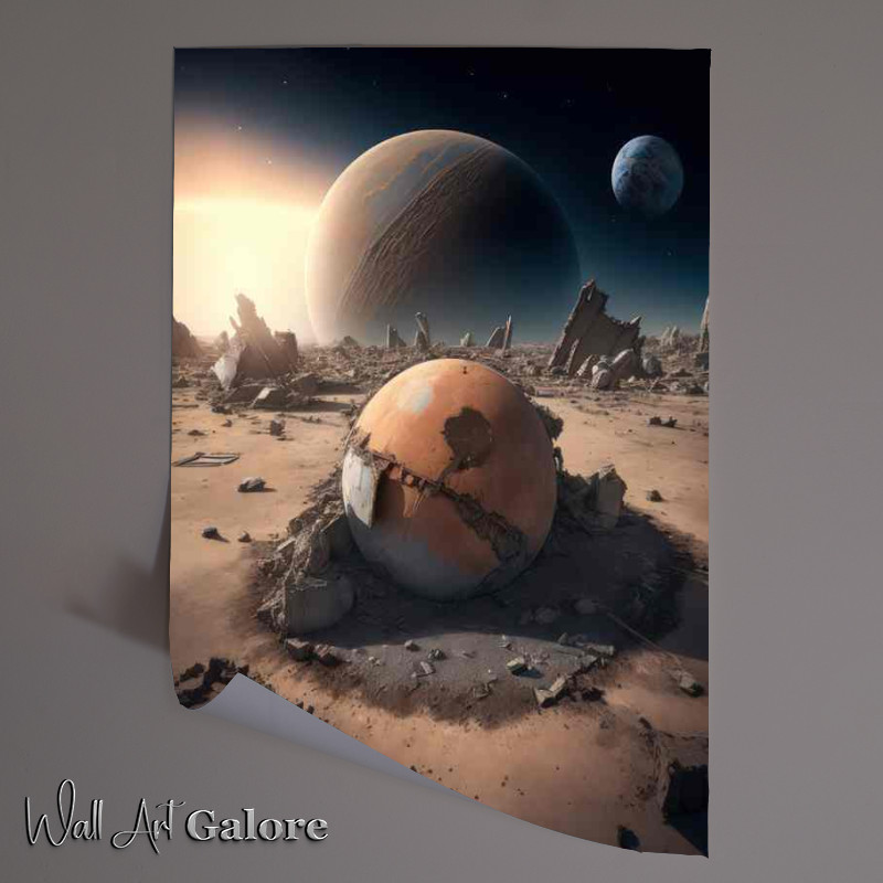 Buy Unframed Poster : (Galactic Wonders Spectacular Space Design)